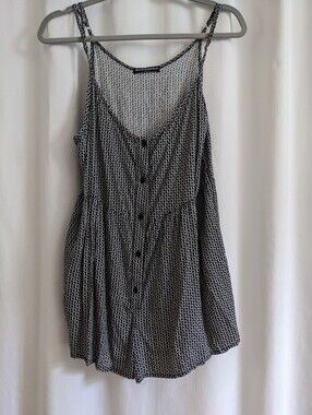 Brandy Melville Kimia Romper One Size Floral Print